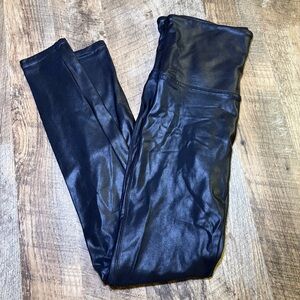 SPANX Glossy Black Leggings